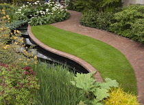 Chelsea Flower Show 2013, East Village garden, Designers Michael Balston and Marie-Louise Agius. Gold medal