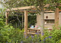 Chelsea Flower Show 2013, Homebase garden, 'Sowing the Seeds of Change' Designer Adam Frost. Gold medal.