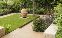 Chelsea Flower Show 2013, Homebase garden, 'Sowing the Seeds of Change' Designer Adam Frost. Gold medal.