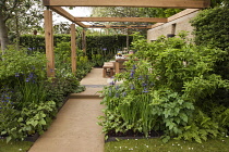 Chelsea Flower Show 2013, Homebase garden, 'Sowing the Seeds of Change' Designer Adam Frost. Gold medal.