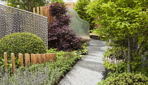 Chelsea Flower Show 2013, The SeeAbility garden, Designer Darren Hawkes Landscapes. Silver Gilt Flora medal