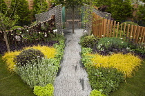 Chelsea Flower Show 2013, The SeeAbility garden, Designer Darren Hawkes Landscapes. Silver Gilt Flora medal