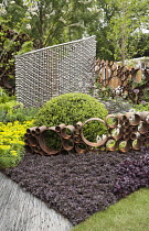 Chelsea Flower Show 2013, The SeeAbility garden, Designer Darren Hawkes Landscapes. Silver Gilt Flora medal