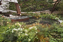 Chelsea Flower Show 2013, Stoke-on-Trent's story of transformation, Designer Stoke-on-trent council landscapers. Silver Flora medal