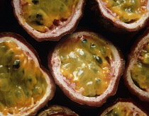 Passionfruit, Passiflora edulis.