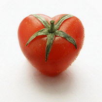 Tomato in the shape of a  heart.