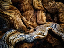 Gnarled exposed roots of Bristlecone Pine Tree, Ancient Bristlecone Pine Forest, Inyo county, California, USA.