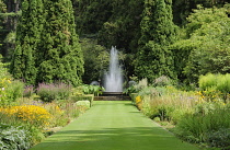 Italy, Piemonte, Lake Maggiore, Verbania, gardens of Villa Taranto, Pallanza.